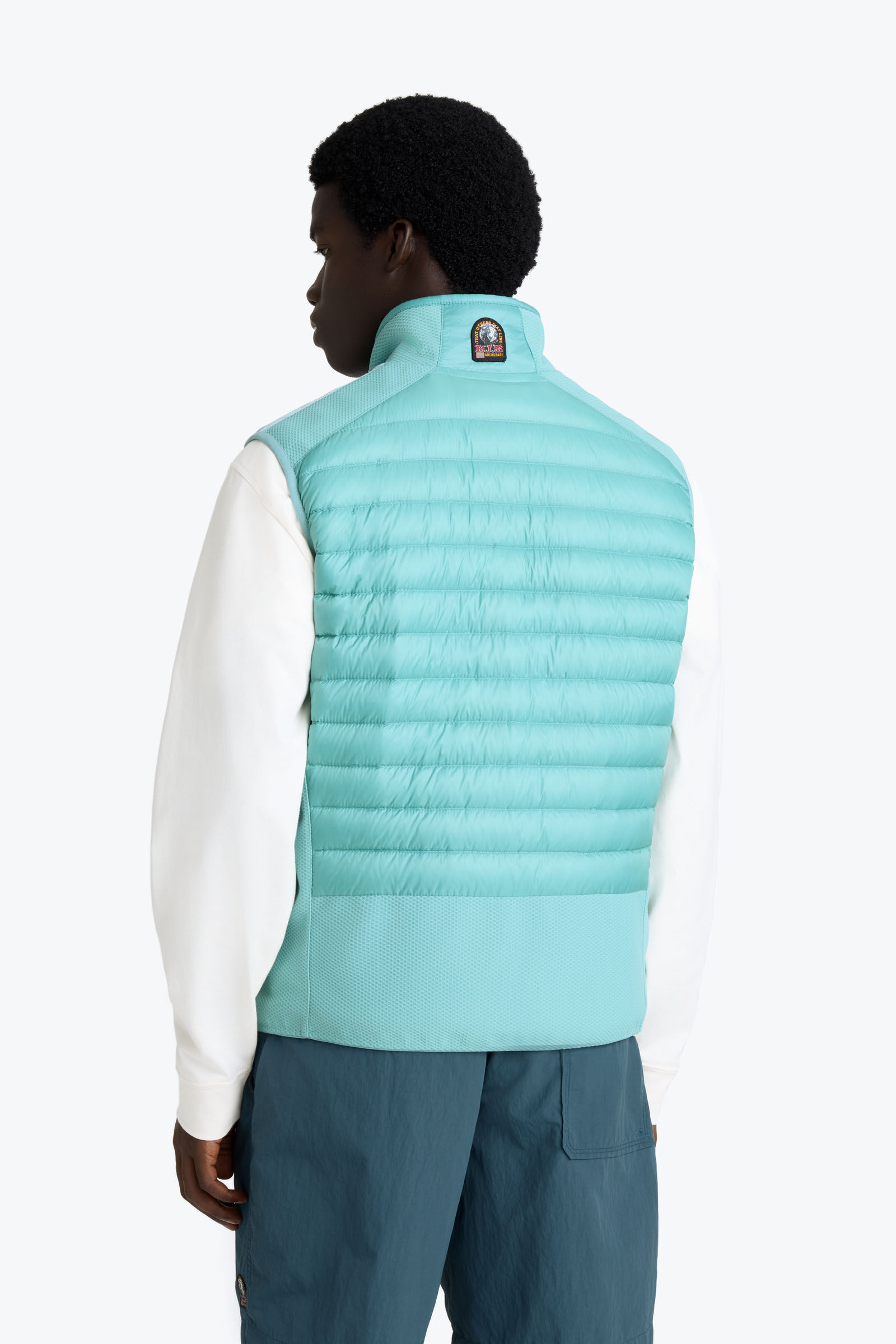 ZAVIER - HYBRID VEST LICHEN KHAKI for Men | Parajumpers®