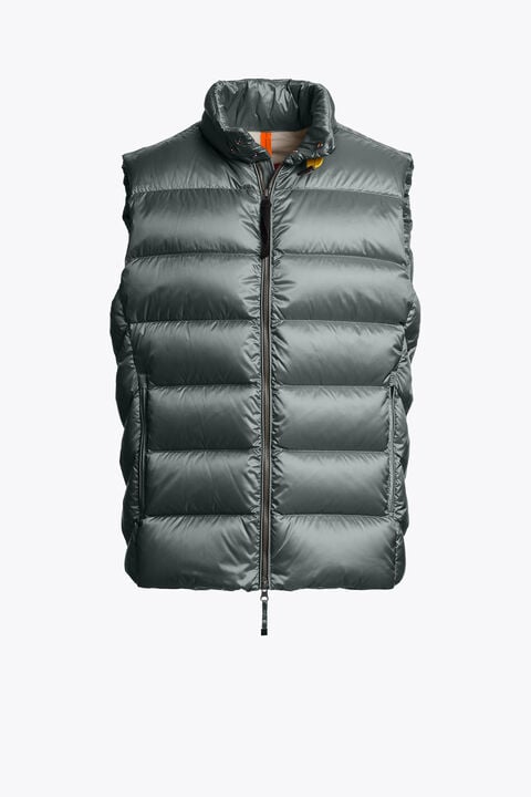 Parajumpers JEORDIE - DOWN VEST GREEN-BLUE 26WMPMPUSX01P070782