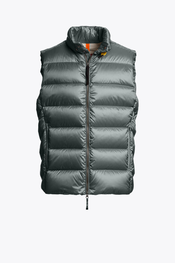 Parajumpers JEORDIE - DOWN VEST GREEN-BLUE 26WMPMPUSX01P070782
