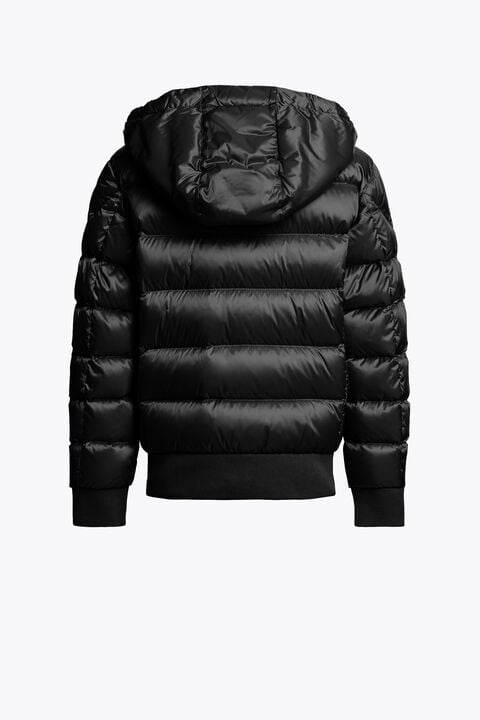 Parajumpers PHARRELL - HOODED BOMBER BLACK 26WMPBPUSX73PBC0541