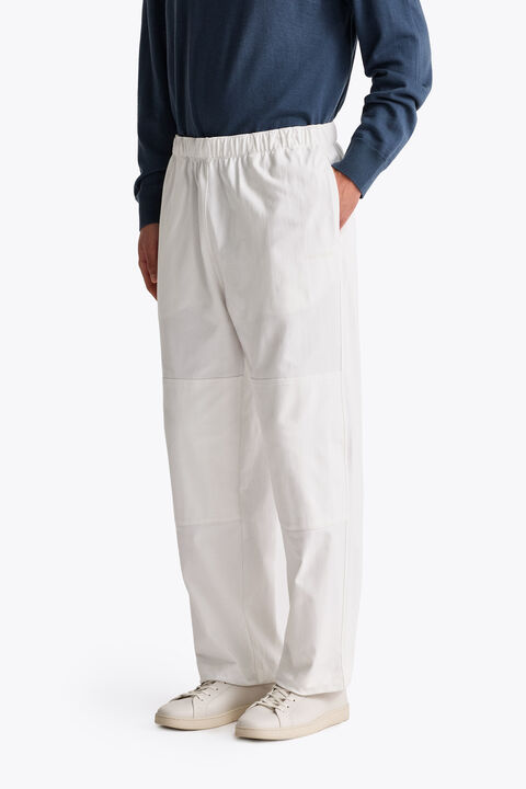Parajumpers DUFET - LONG PANTS WHITE 26WMPMPAJC04P150501