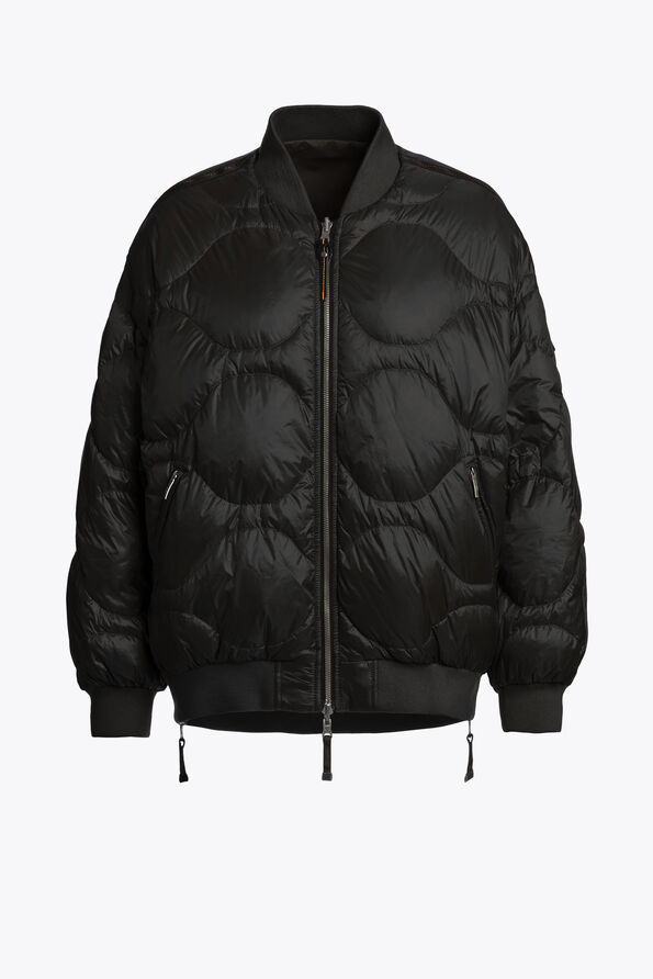 Parajumpers BOMB - REVERSIBLE BOMBER BLACK 25WMPWJKIN32P960541