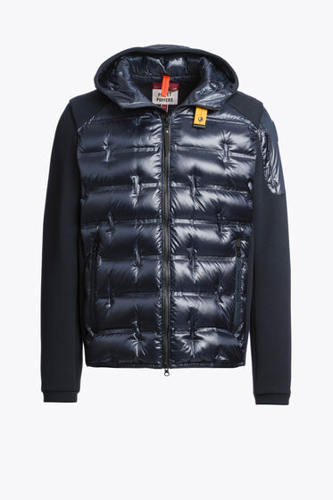 GYLES - VESTE À CAPUCHE BLUE NAVY pour homme | Parajumpers® FR