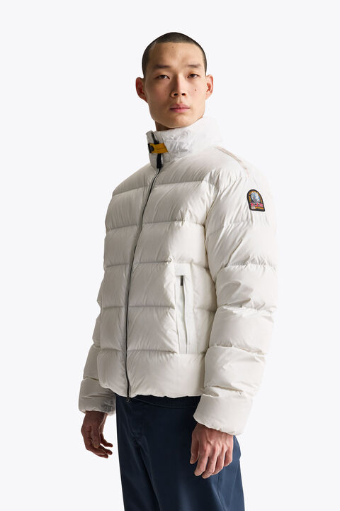 Parajumpers DULEEK - DOWN JACKET WHITE 26WMPMPUTT01P080501