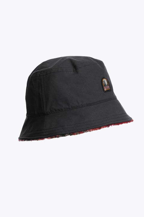 Parajumpers REVERSIBLE - BUCKET HAT BLACK 25WMPABUHA52PAK0541