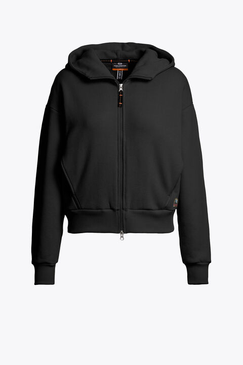 Parajumpers VREDA - SWEATSHIRT &Agrave; CAPUCHE BLACK 26WMPWFLFJ32P650541