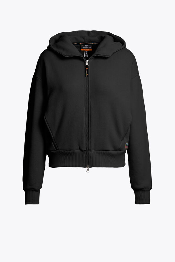 Parajumpers VREDA - SWEATSHIRT &Agrave; CAPUCHE BLACK 26WMPWFLFJ32P650541