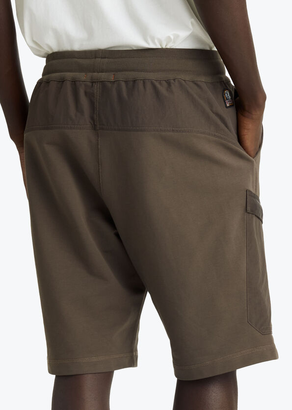 Parajumpers CATTERICK - SHORT PANTS ANTIQUE BRONZE 26SMPMPARE16P350536