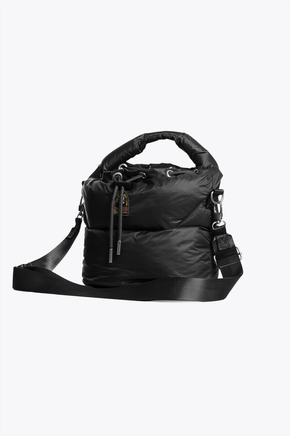Parajumpers TIKALINA - BUCKET BAG BLACK 26WMPABABA33PAM0541