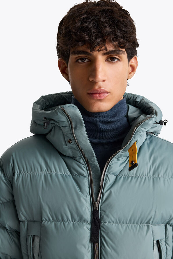 Parajumpers SALLINS - HOODED DOWN PARKA GREEN-BLUE 26WMPMPUTT02P080782