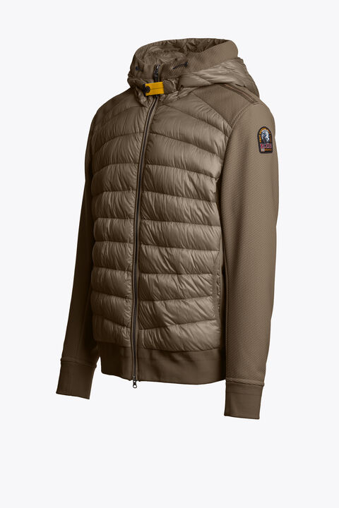 Parajumpers BUCK - HYBRID JACKET SLATE MUD 26WMPMHYWU04P100128