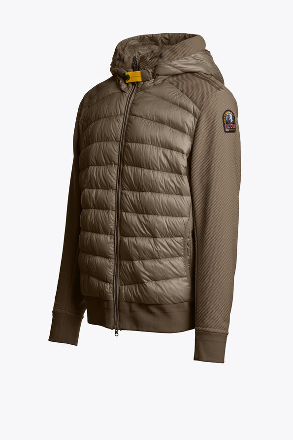 Parajumpers BUCK - HYBRID JACKET SLATE MUD 26WMPMHYWU04P100128