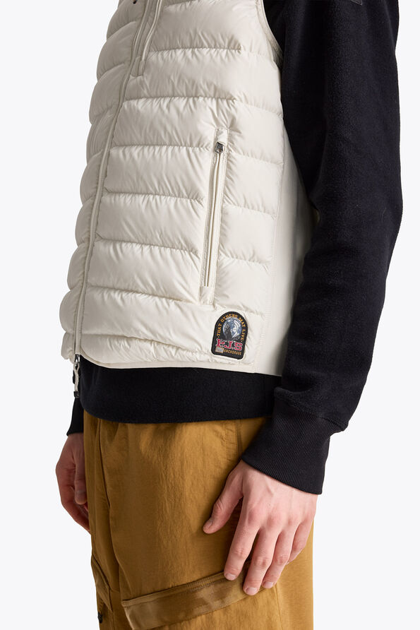 Parajumpers PERFECT - DOWN VEST MUTED KHAKI 26WMPMPUSL01P090136