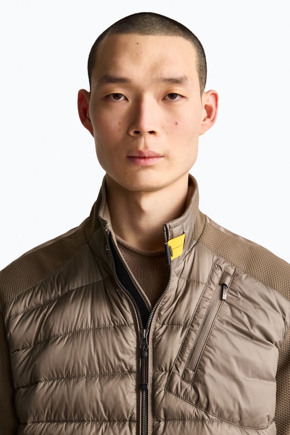 Parajumpers JAYDEN - HYBRID JACKET MID GREY 26WMPMHYWU01P100137