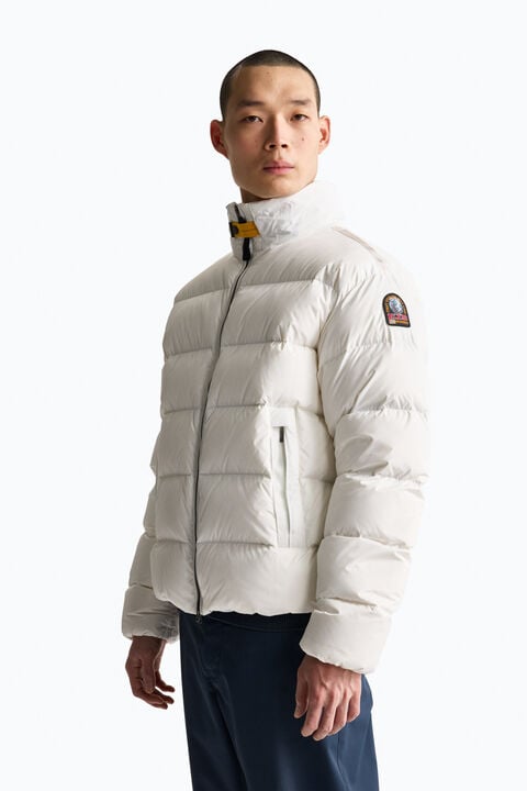 Parajumpers DULEEK - DOWN JACKET WHITE 26WMPMPUTT01P080501