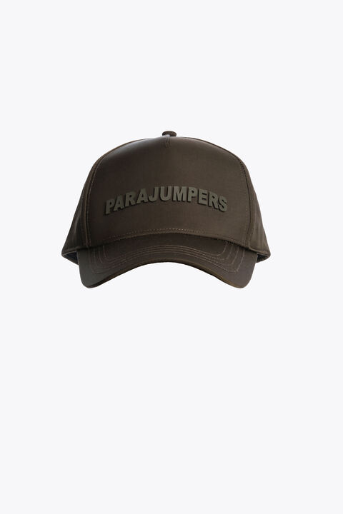 Parajumpers SATIN - BASEBALL CAP DEEP MOSS 25WMPABCHA14PAI0117