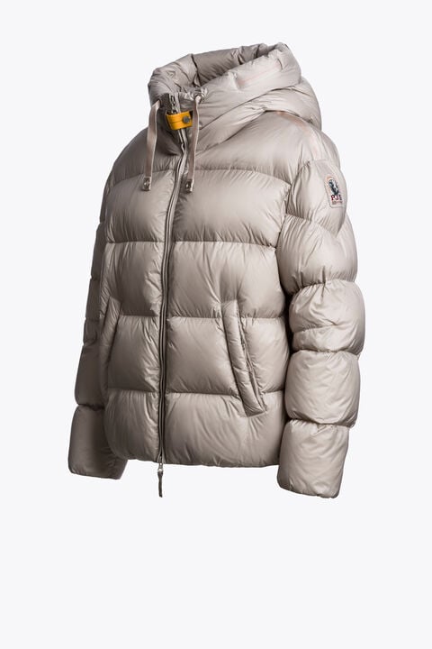 Parajumpers TILLY - HOODED DOWN JACKET MID GREY 26WMPWPUHY32P570137