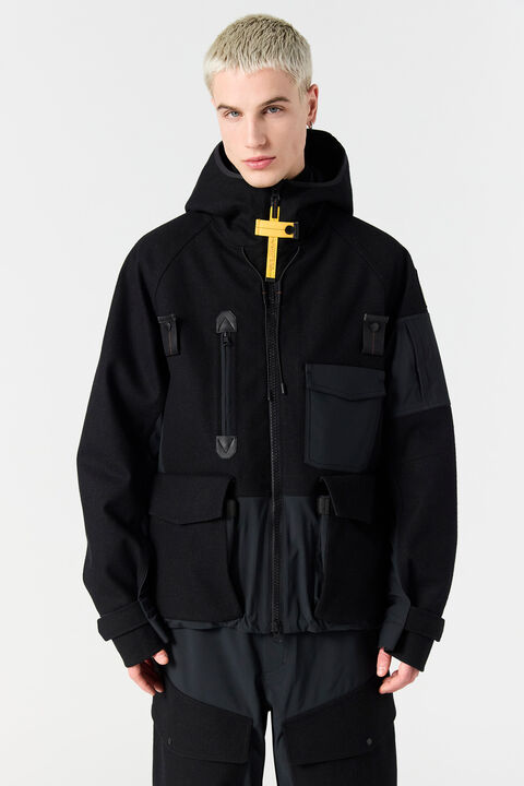 Parajumpers AMAK - SKI JACKET BLACK 25WMPMJKWG02P100541