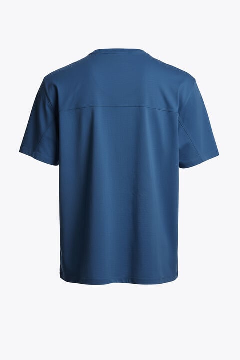 Parajumpers NEEL - T-SHIRT TRUE BLUE 26SMPMTSRJ01P210276