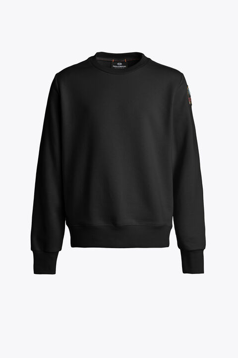 Parajumpers K2 - CREWNECK FLEECE BLACK 25SMPBFLEY71PBF0541