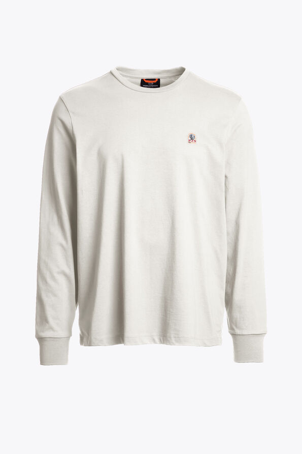 Parajumpers KIP - LONG SLEEVE T-SHIRT WARM IVORY 26WMPMTSER28P170132
