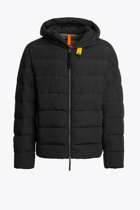 Parajumpers CASSIAN - HOODED DOWN JACKET BLACK 25WMPMPUTT02P250541