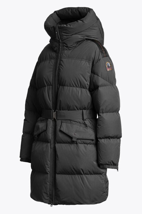 Parajumpers ROSEHALL - LONG JACKET BLACK 26WMPWPUHF32P750541