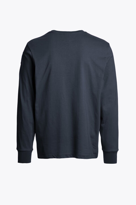 Parajumpers KIP - LONG SLEEVE T-SHIRT BLUE NAVY 26WMPMTSER28P170316