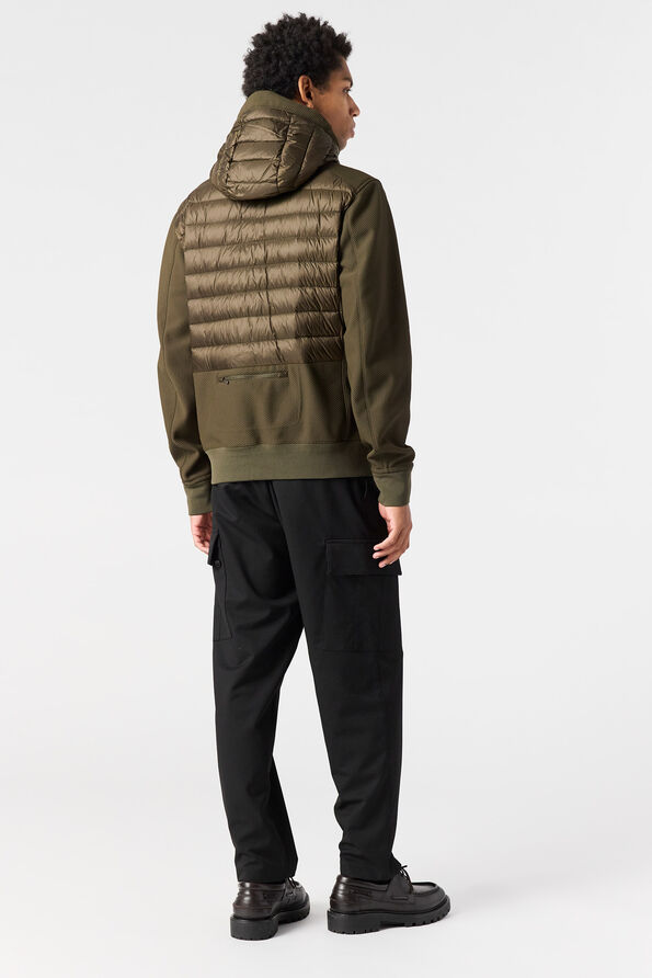 Parajumpers BUCK - HYBRID JACKET BLACK 25WMPMHYWU04P330541