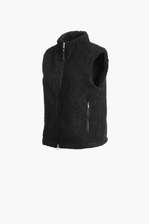 Parajumpers VENUS - FULL-ZIP VEST BLACK 25WMPWFLPF34PC10541