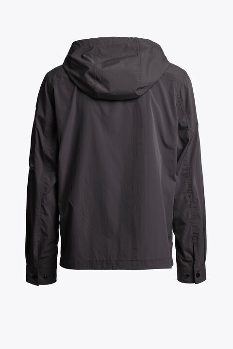 Parajumpers INVERNESS - GEVOERDE JAS MET CAPUCHON CHARCOAL GREY 26SMPMJKTU01P390297