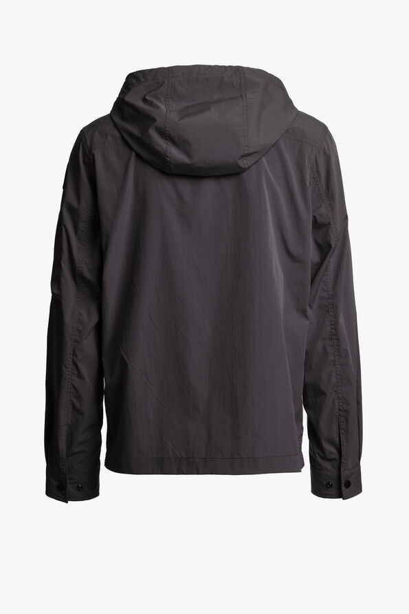 Parajumpers INVERNESS - GEVOERDE JAS MET CAPUCHON CHARCOAL GREY 26SMPMJKTU01P390297