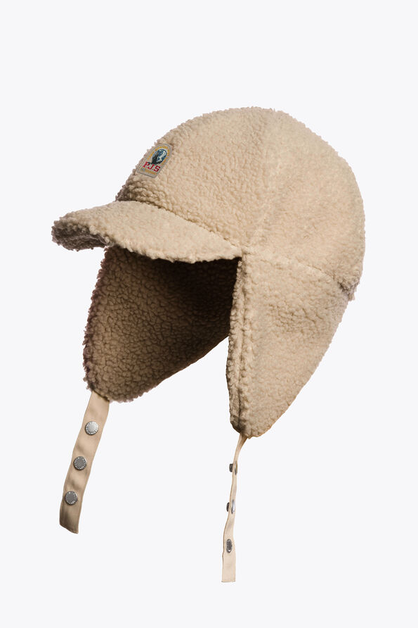 Parajumpers VEVEY - CURLY FLEECE JOCKEY HAT SUN KISSED 26WMPAHAHA41PAN0253