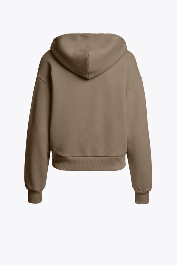 Parajumpers VREDA - SWEATSHIRT &Agrave; CAPUCHE SLATE MUD 26WMPWFLFJ32P650128