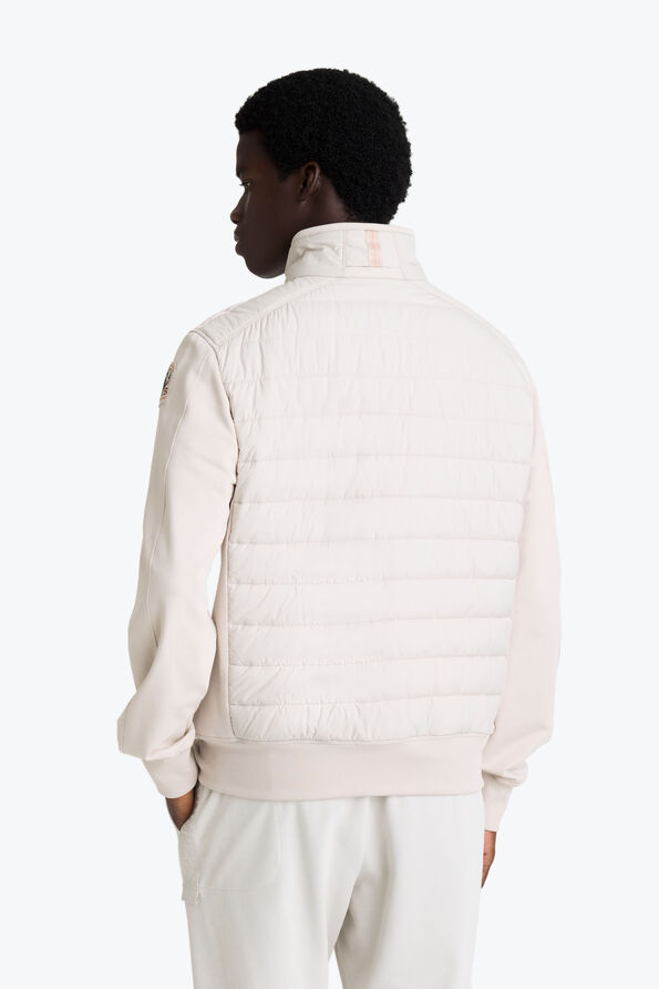 Parajumpers ELLIOT- HYBRID SWEATSHIRT ASHEN SAGE 26SMPMHYFP02P060274