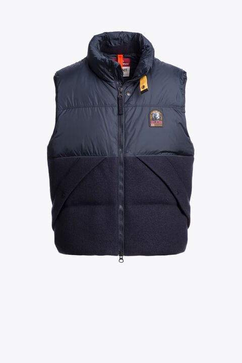 Parajumpers VARONE - GILET EN LAINE BLUE NAVY 26WMPMHYLV02P250316