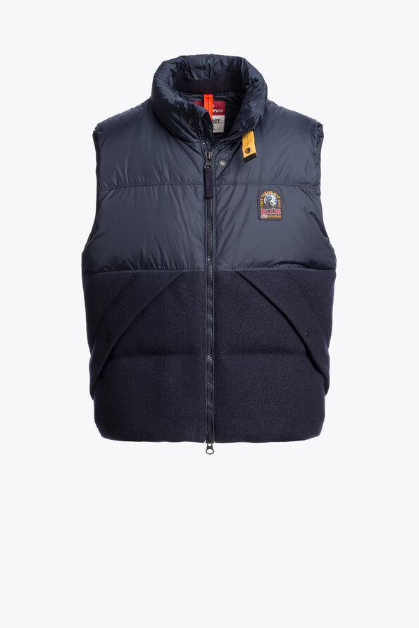 Parajumpers VARONE - GILET EN LAINE BLUE NAVY 26WMPMHYLV02P250316