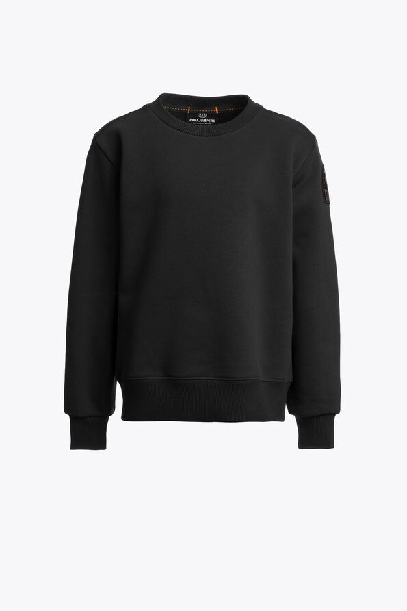 Parajumpers K2 - CREWNECK SWEATSHIRT BLACK 26WMPBFLEY61PBI0541