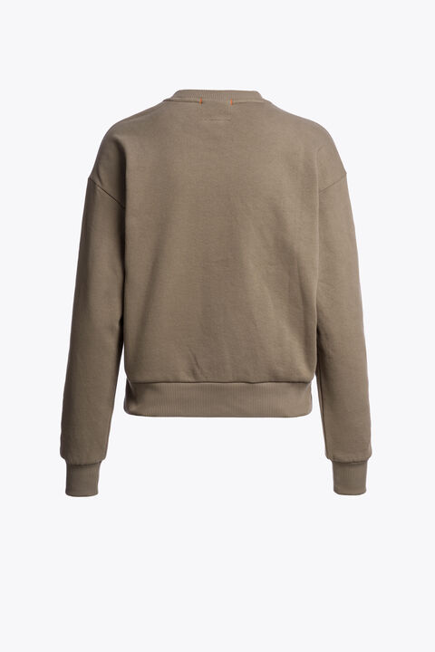 Parajumpers MATETSI - SWEATSHIRT COL ROND SLATE MUD 26WMPWFLFJ31P650128