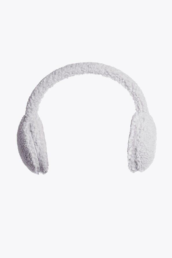Parajumpers POWER - CURLY FLEECE EARMUFFS PEARL GREY 25WMPAHBHA40PAN0118