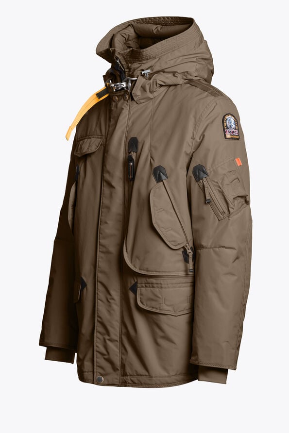Parajumpers RIGHT HAND - 후드 재킷 SLATE MUD 26WMPMJKMA03P010128