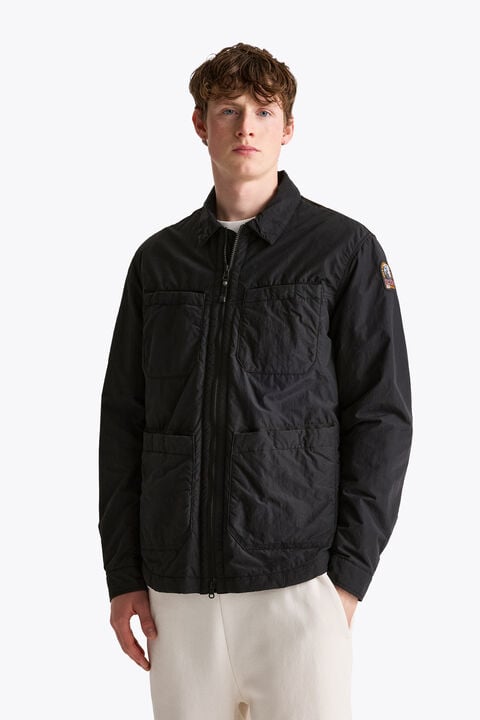 Parajumpers WISNER - PADDED OVERSHIRT BLACK 26WMPMOSQD01P330541