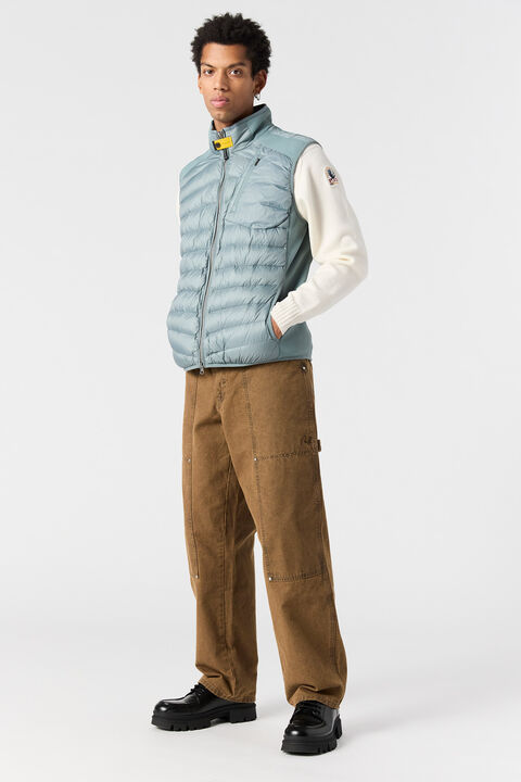 Parajumpers ZAVIER - HYBRID VEST LUNAR ROCK 25WMPMHYWU03P330778