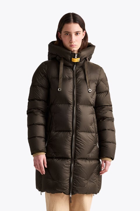 Parajumpers JANET - HOODED DOWN JACKET GINGER ROOT 26WMPWPUHY33P570116