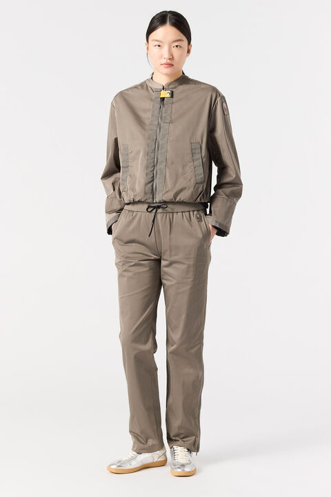 Parajumpers FUWA - FULL-ZIP JACKET OLIVE GREY 25WMPWJKEZ31P970103