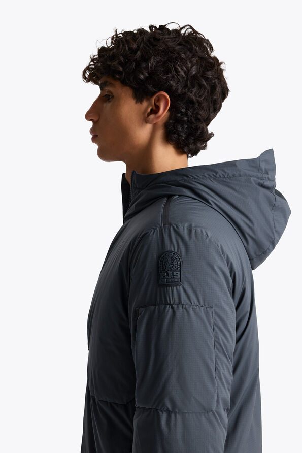 Parajumpers BALCARRES - HOODED JACKET BLACK 26WMPMJKTA02P420541