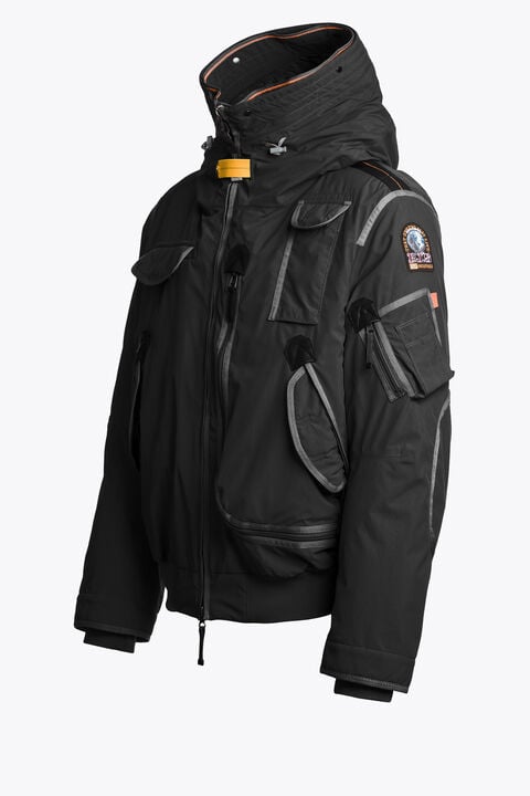 Parajumpers GOBI LIGHT - BLOUSON &Agrave; CAPUCHE BLACK 26WMPMJKMG01P030541