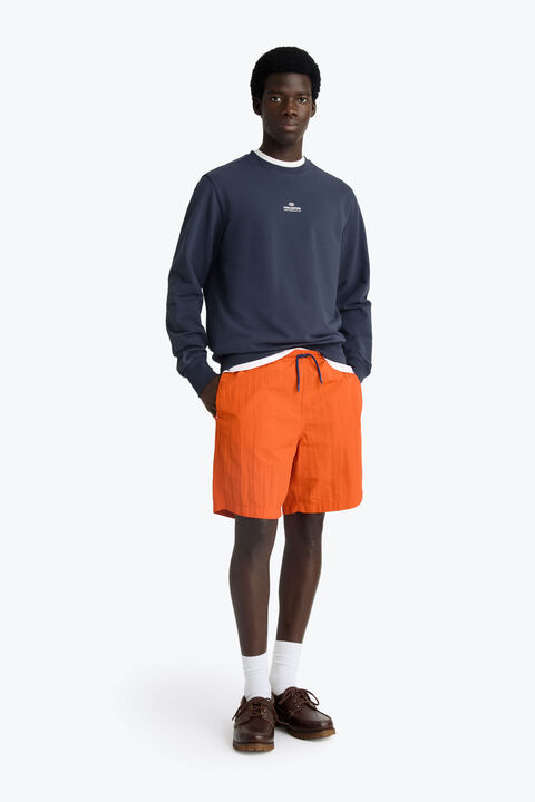 Parajumpers FERGUS - CREWNECK SWEATSHIRT INK BLUE 26SMPMFLRE01P350571