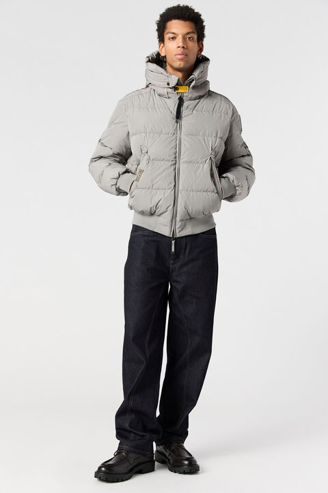 Parajumpers WILMONT - HOODED BOMBER BLACK 25WMPMPUHF02P170541