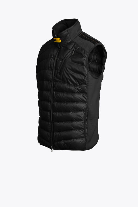 Parajumpers ZAVIER - HYBRID VEST BLACK 25WMPMHYWU03P330541